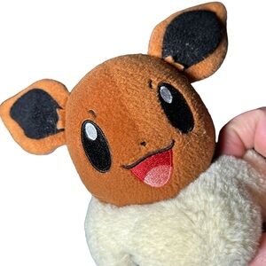 Pokemon Toy 8" Plush EeeVee Fox Brown Stuffed Animal